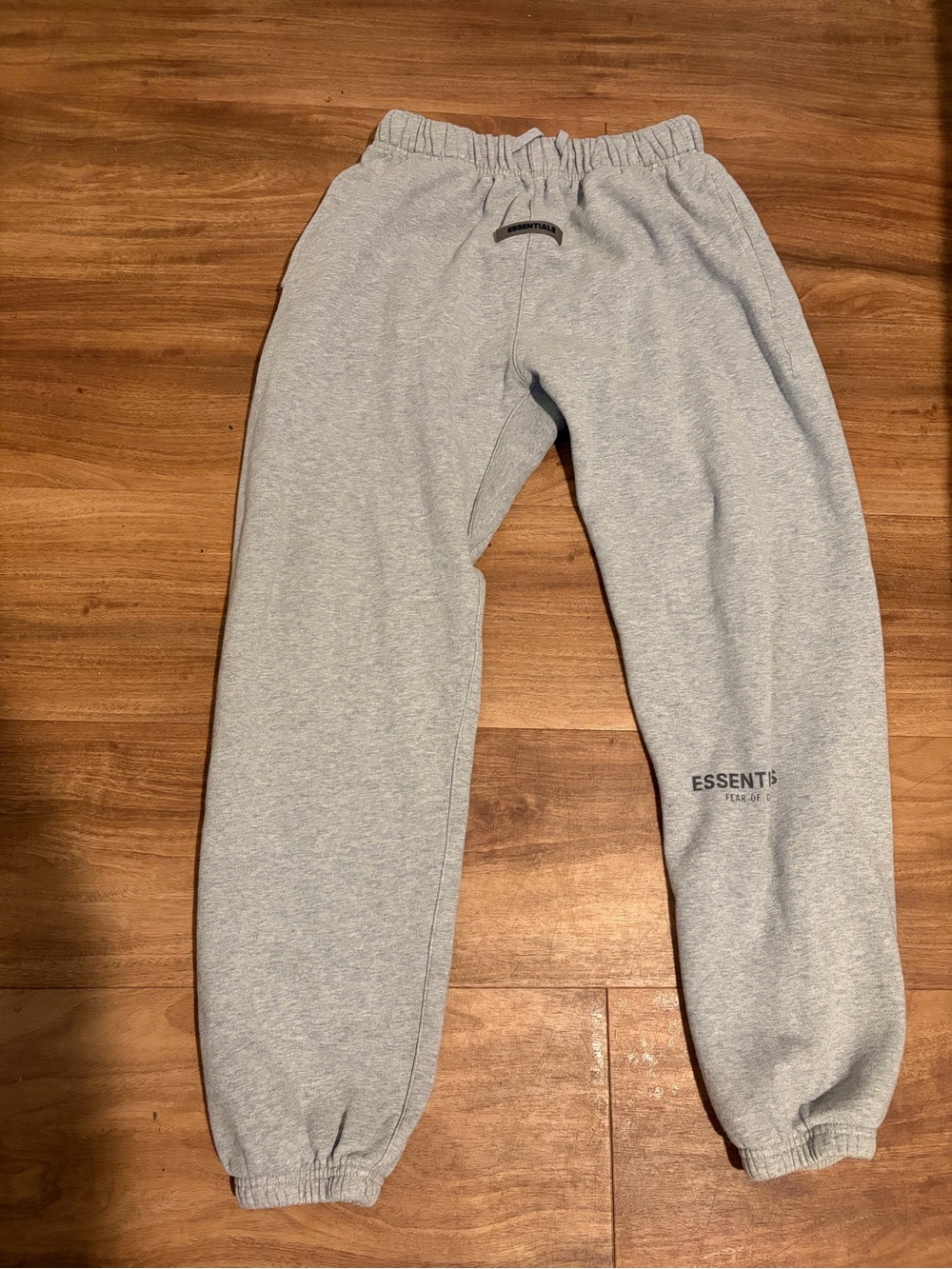 Essentials Light Grey Men's Fleece Joggers